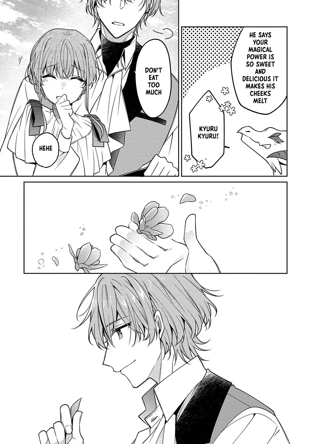 The lovery Flower Girl Who Prayed For Love with a Caged Dragon kight Chapter 3 Page 38